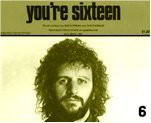 Ringo Starr - 'You're Sixteen' record sleeve (1974)